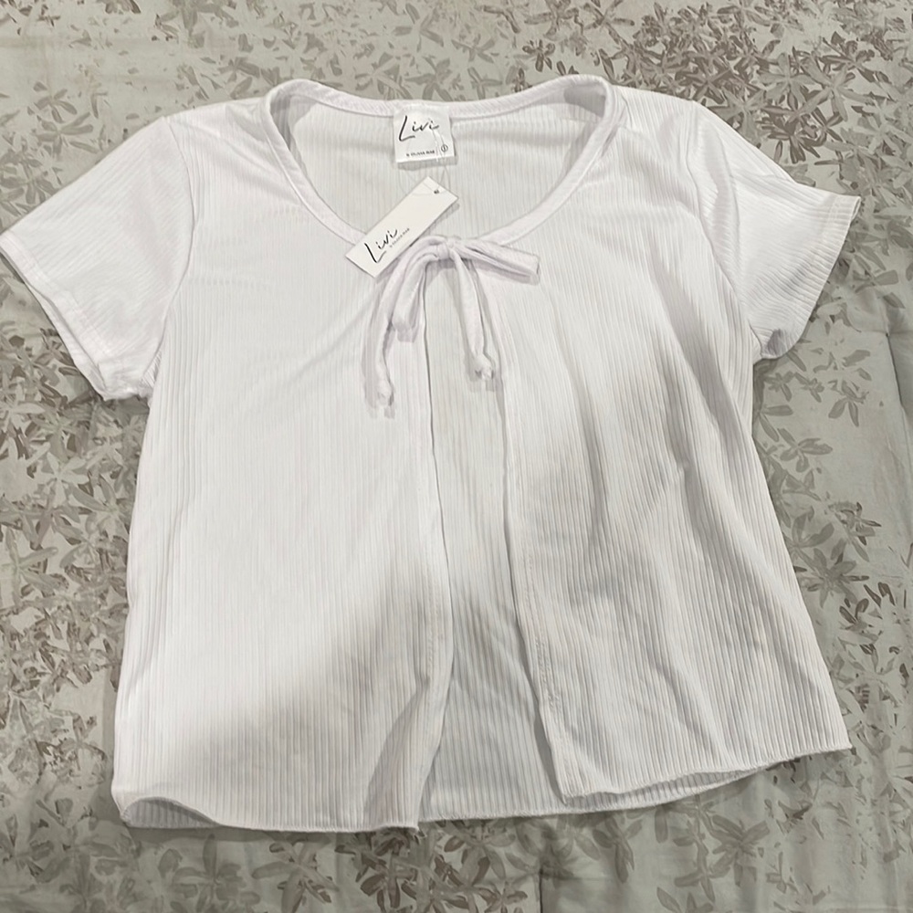 White open blouse
